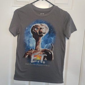 E.T. The Extra-Terrestrial T-Shirt Size Extra Small Gray